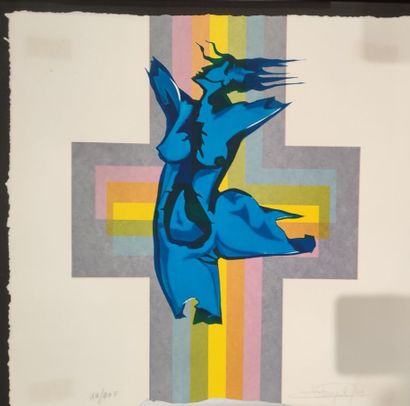 Pedro PORTUGAL (1937-2005)
Set of 5 silkscreen...