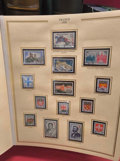 France. Collection of TP N** and OBL, from...