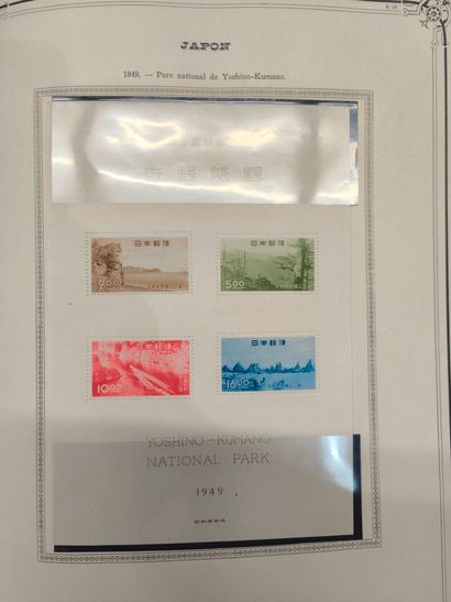 JAPAN. In a standard Yvert album
A fairly...