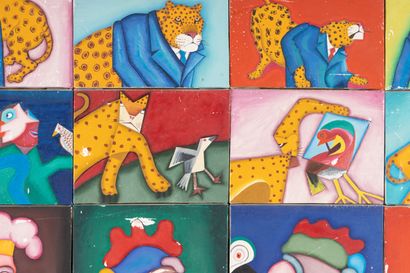 Fernand TEYSSIER (1937-1988)
Les hommes ronds...