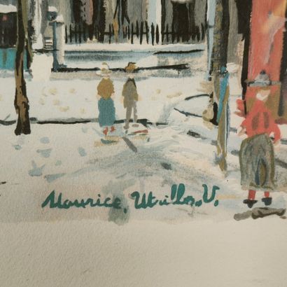 Maurice UTRILLO (1883-1955) - after. Saint-Pierre...