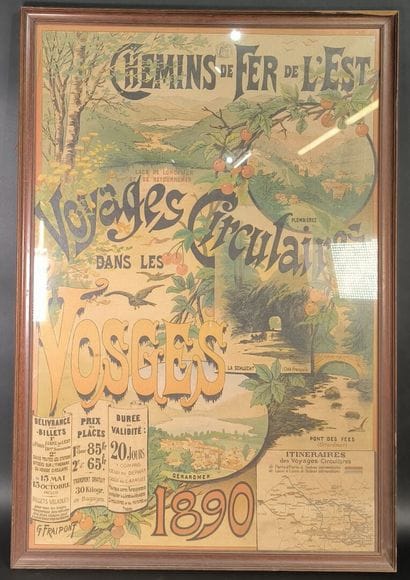 GUSTAVE FRAIPONT (1849-1923) - after. Poster....