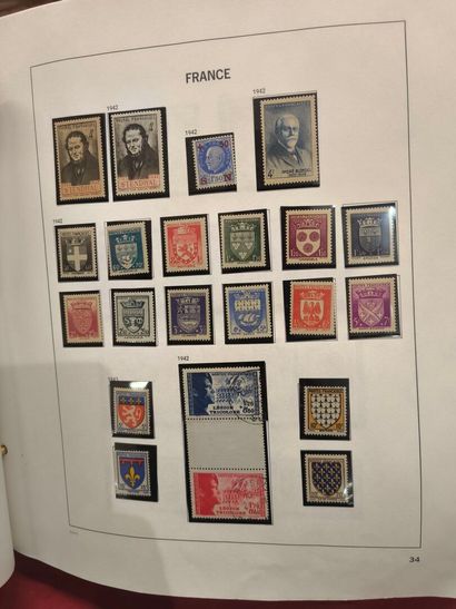 France in a box and 7 albums, collection...