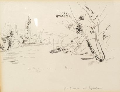 André Albert Marie DUNOYER DE SEGONZAC (1884-1974)....