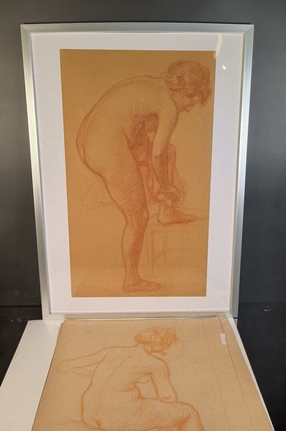 Emile Quentin BRIN (1863-1950). 4 dessins...