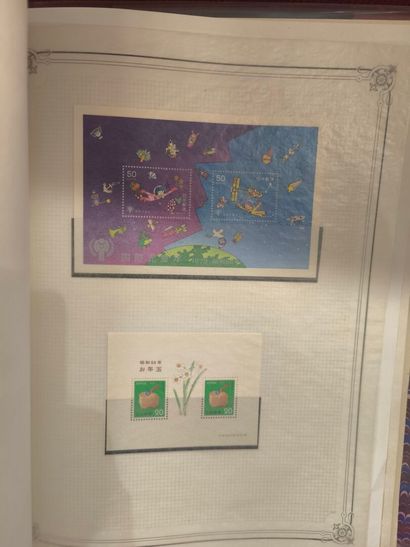 JAPAN. In a standard Yvert album
A fairly...