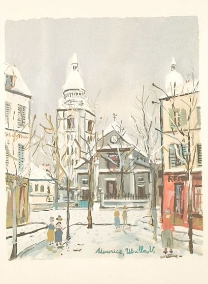 Maurice UTRILLO (1883-1955) - after. Saint-Pierre...