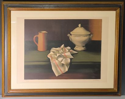 Georges ROHNER (1913-2000). Nature morte...