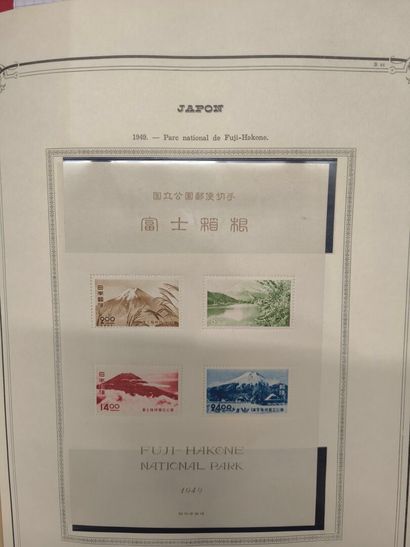 JAPAN. In a standard Yvert album
A fairly...