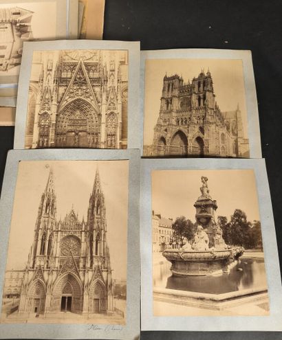 Important lot of photographs and prints on...