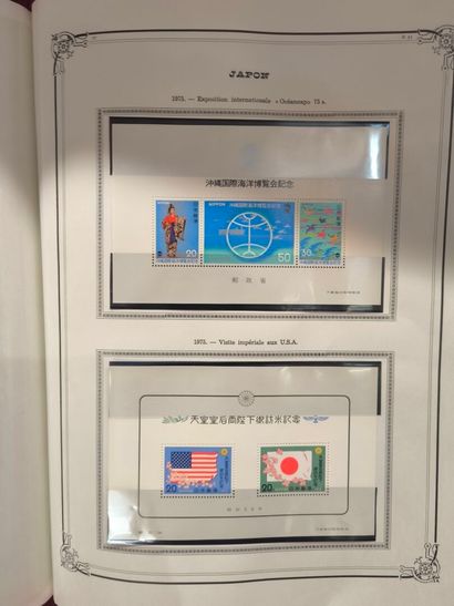 JAPAN. In a standard Yvert album
A fairly...