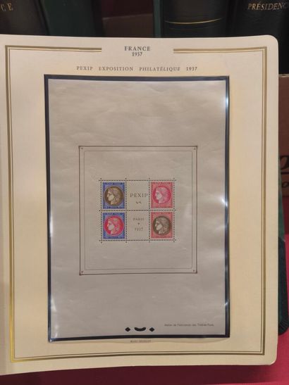 France. Collection of TP N** and OBL, from...