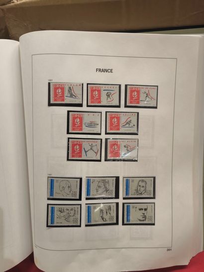 France in a box and 7 albums, collection...