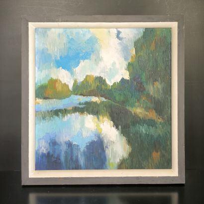 Marcel HASQUIN (born 1943). Banks of the...
