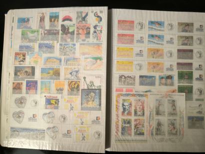France. In 9 large binders, collection of...