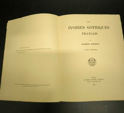 [IVORY]. KOECHLIN (Raymond). French Gothic...