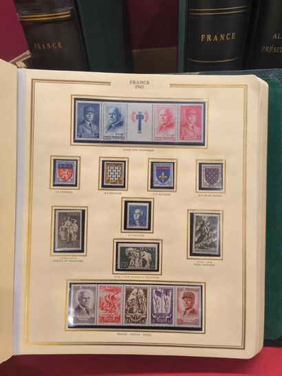 France. Collection of TP N** and OBL, from...