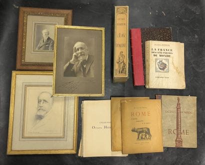 [OCTAVE HOMBERG]. Lot including:
- Auction...