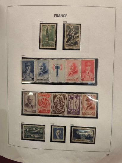 France in a box and 7 albums, collection...