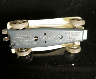 SCHUCO. 5 mechanical spring vehicles (Damaged...