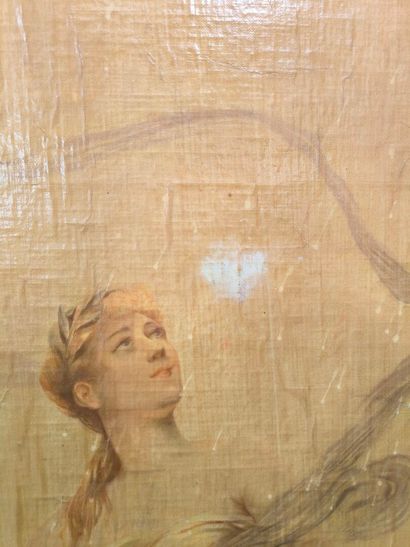 Louise ABBEMA (1858-1927) (after) 
Painting...
