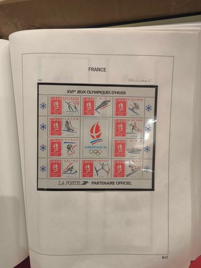 France in a box and 7 albums, collection...