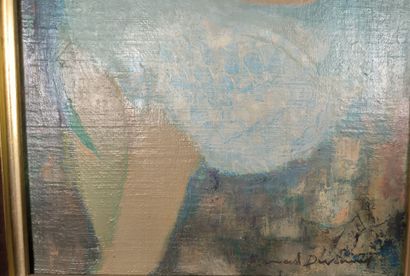 Bernard DEVANNE (XXth). Little girl with...
