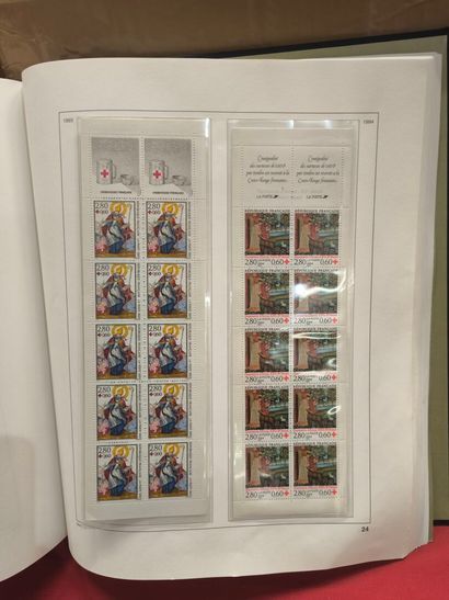 France in a box and 7 albums, collection...