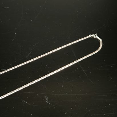 Silver necklace. 48 cm. 14.12 g. 925/100...