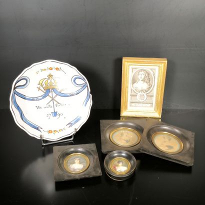 . Lot : 
- Anne Hyde Epouse du Roi Jacques...