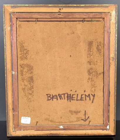 BARTHELEMY. Jeune femme aux créoles. Isorel....