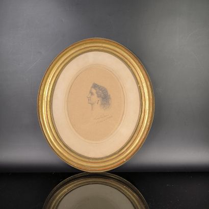 Louise-Adélaïde DESNOS (1807-?). Portrait...
