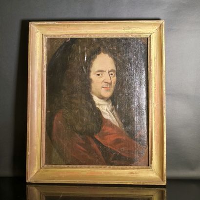 Ecole française du XVIIIème. Portrait d'homme....