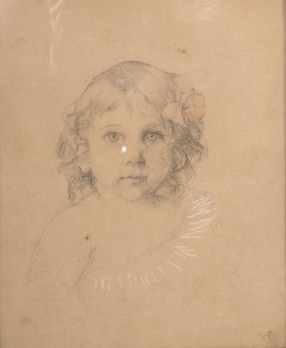 Ensemble de 3 oeuvres : 
- Haralin (?). Femme...