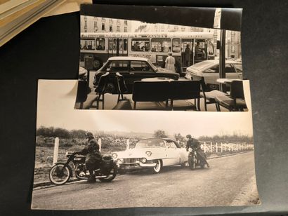 Important lot of photographs and prints on...