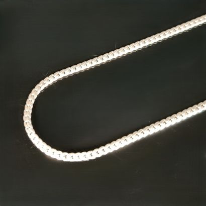 Silver necklace. 48 cm. 14.12 g. 925/100...