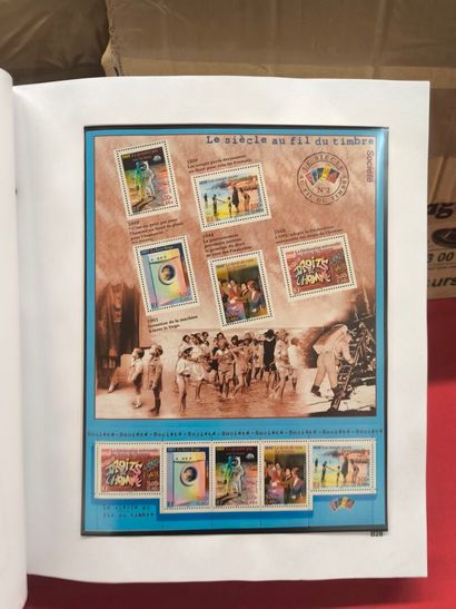 France in a box and 7 albums, collection...