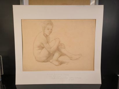 Emile Quentin BRIN (1863-1950). 4 dessins...