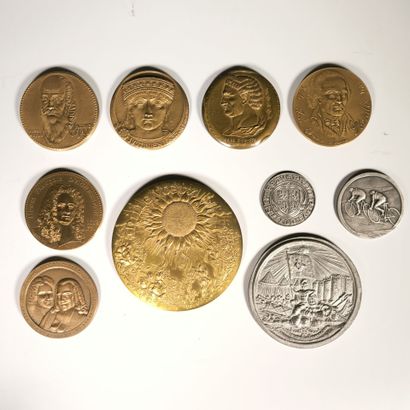9 modern bronze medals including FRAISSE...