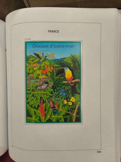 France in a box and 7 albums, collection...