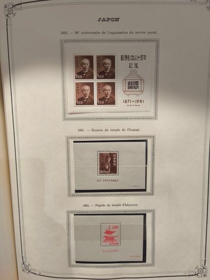 JAPAN. In a standard Yvert album
A fairly...