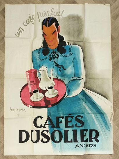 3 posters
- LEON DUPIN. Cafés Dusolier 1933....