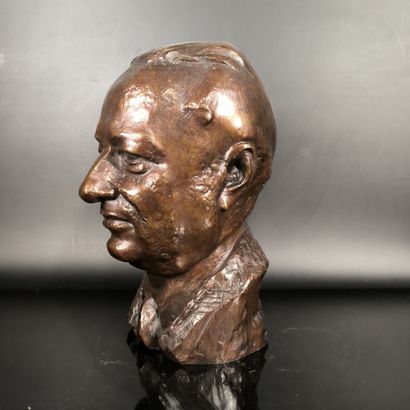 Michel MILBERGER (1920-1997). Portrait of...