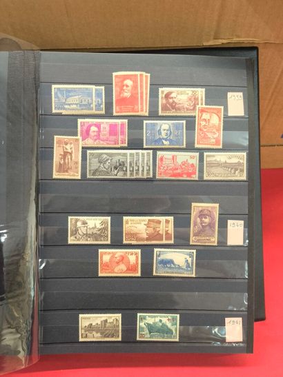 In one box, a collection of TP from France...
