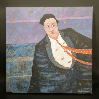 Andrew PAINTER (born 1957)
Man looking sideways
Signed...