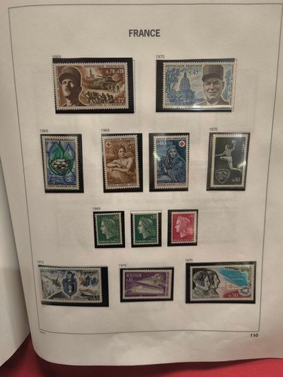 France in a box and 7 albums, collection...