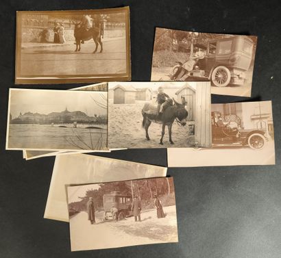 Important lot of photographs and prints on...