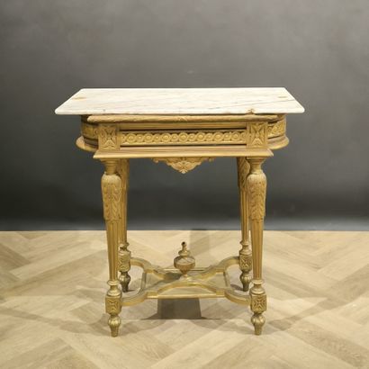 Gilded wood jardinière, Louis XVI style....