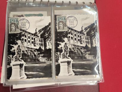 In a beautiful album, a small set of first-day...