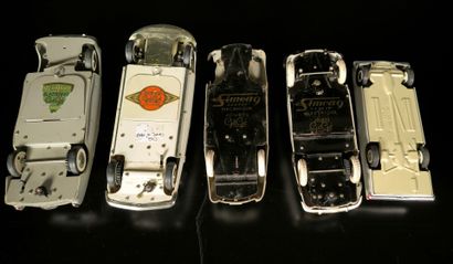 Set of 5 vehicles (Damaged and missing) :...